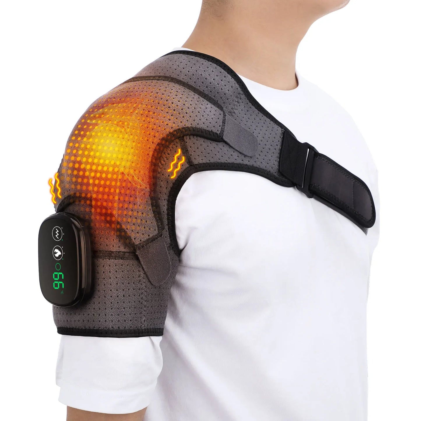 Soothwell TotalEase™ Heated Shoulder Strap With Massage