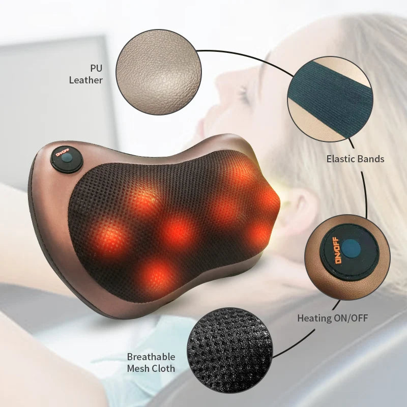 Soothwell TotalEase™ 8-Head Heated Massager