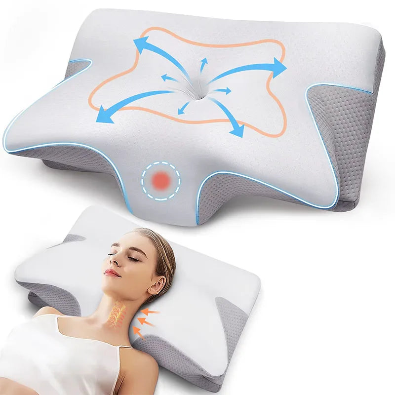 Soothwell TotalEase™ Memory Foam Butterfly Pillow