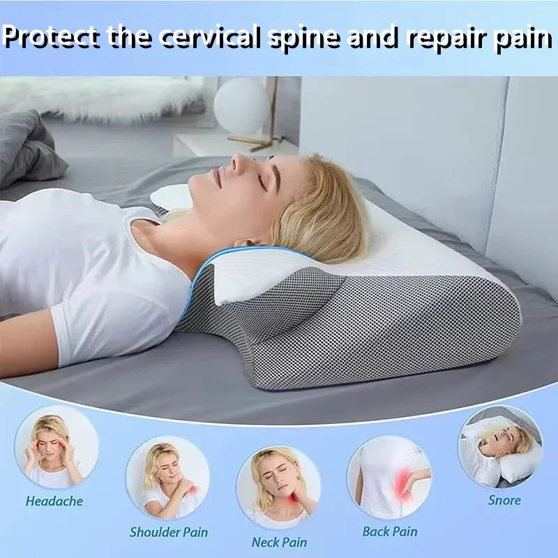Soothwell TotalEase™ Memory Foam Butterfly Pillow